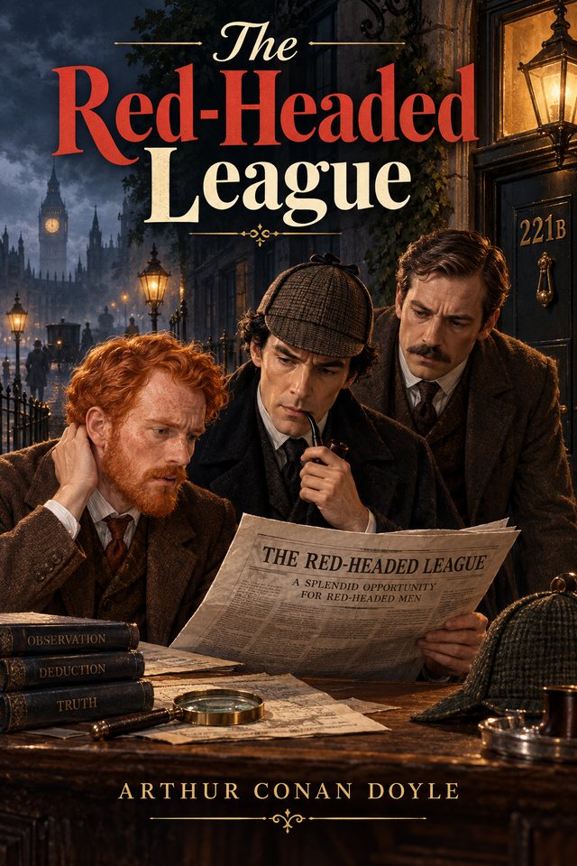 the red-headed league book cover