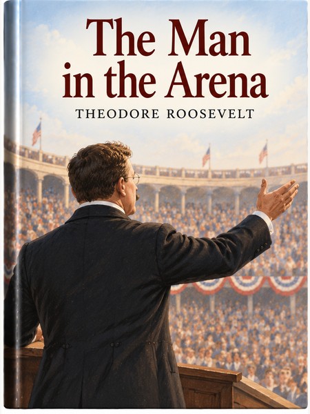 the man in the arena cover