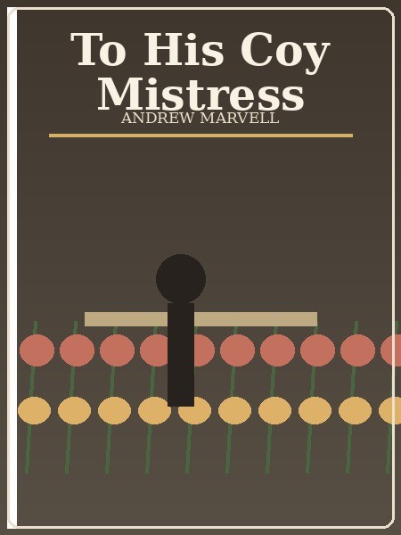 to his coy mistress book cover