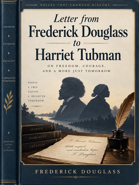 letter from frederick douglass to harriet tubman book cover