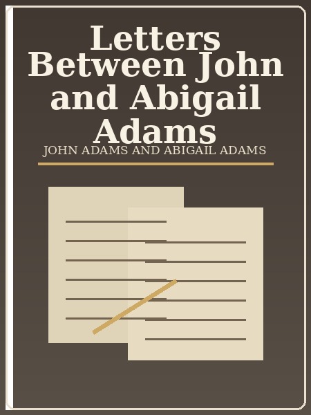 letters between john and abigail adams book cover