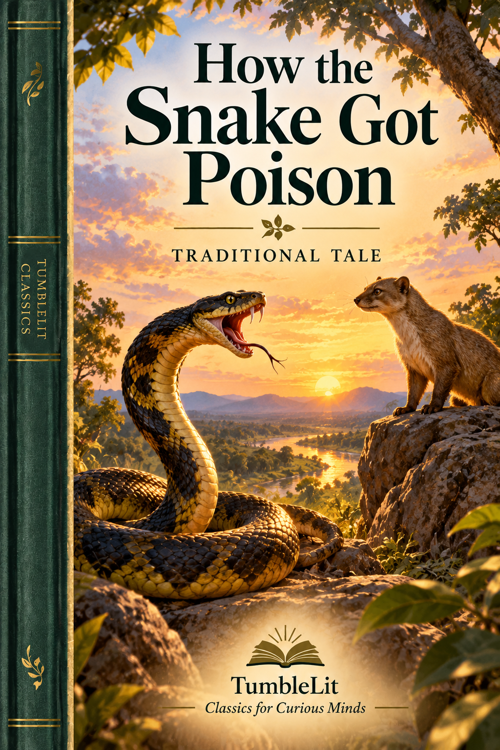 how the snake got poison book cover